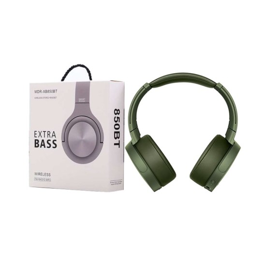 BLUETOOTH HEADPHONE WIRELESS YX-33 GREEN